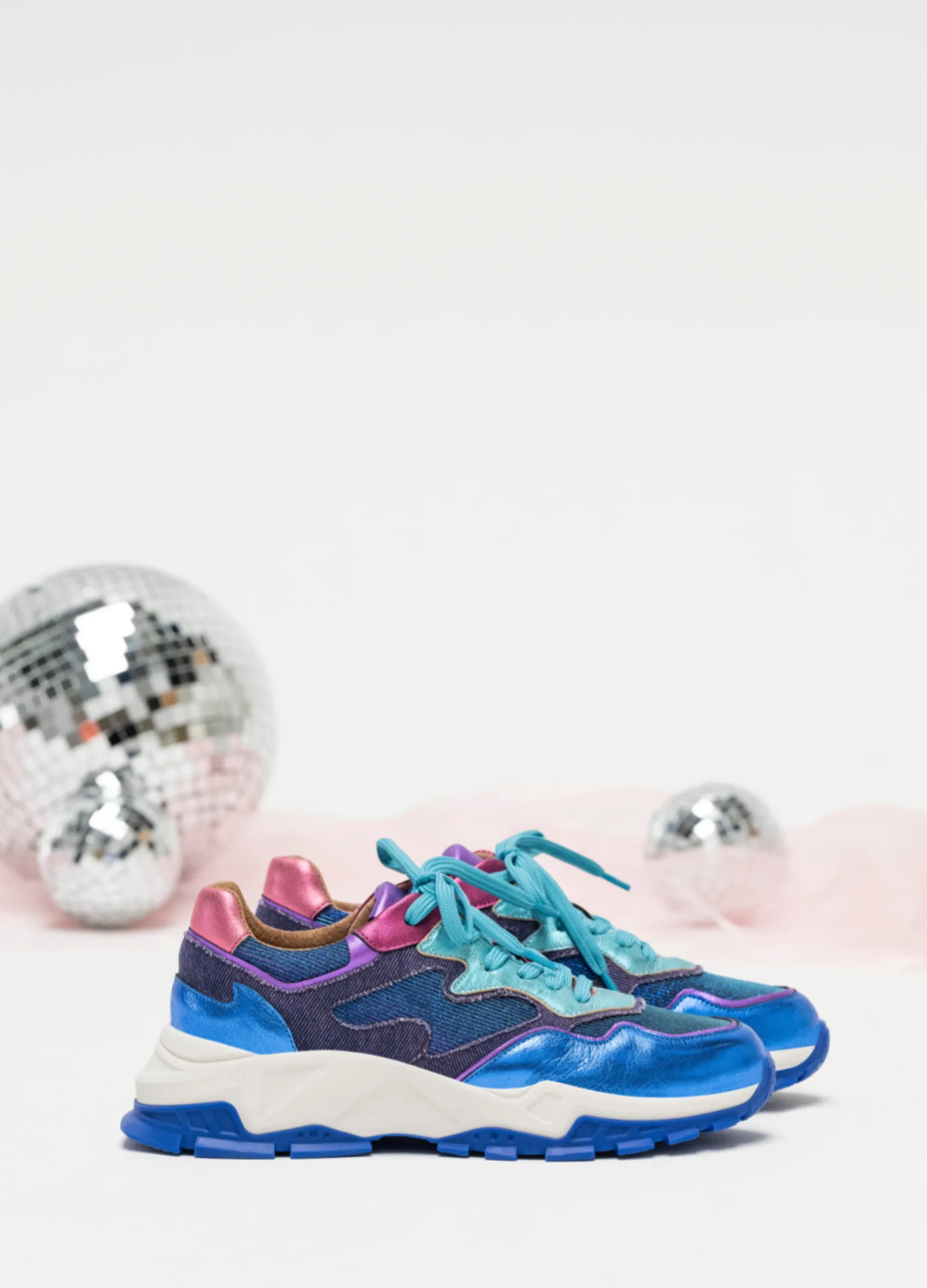 CHESTER sparkling - Sneakers | Kobalt / Aqua