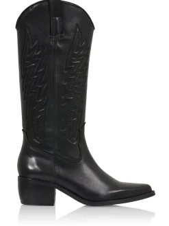 COLOMBIA leer - Westernboots | Black