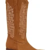 COLOMBIA suede - Westernboots | Cognac