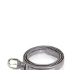FIJI BELT metallic - Riemen | Anthracite