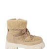 HARBIN teddy - Bikerboots | Beige
