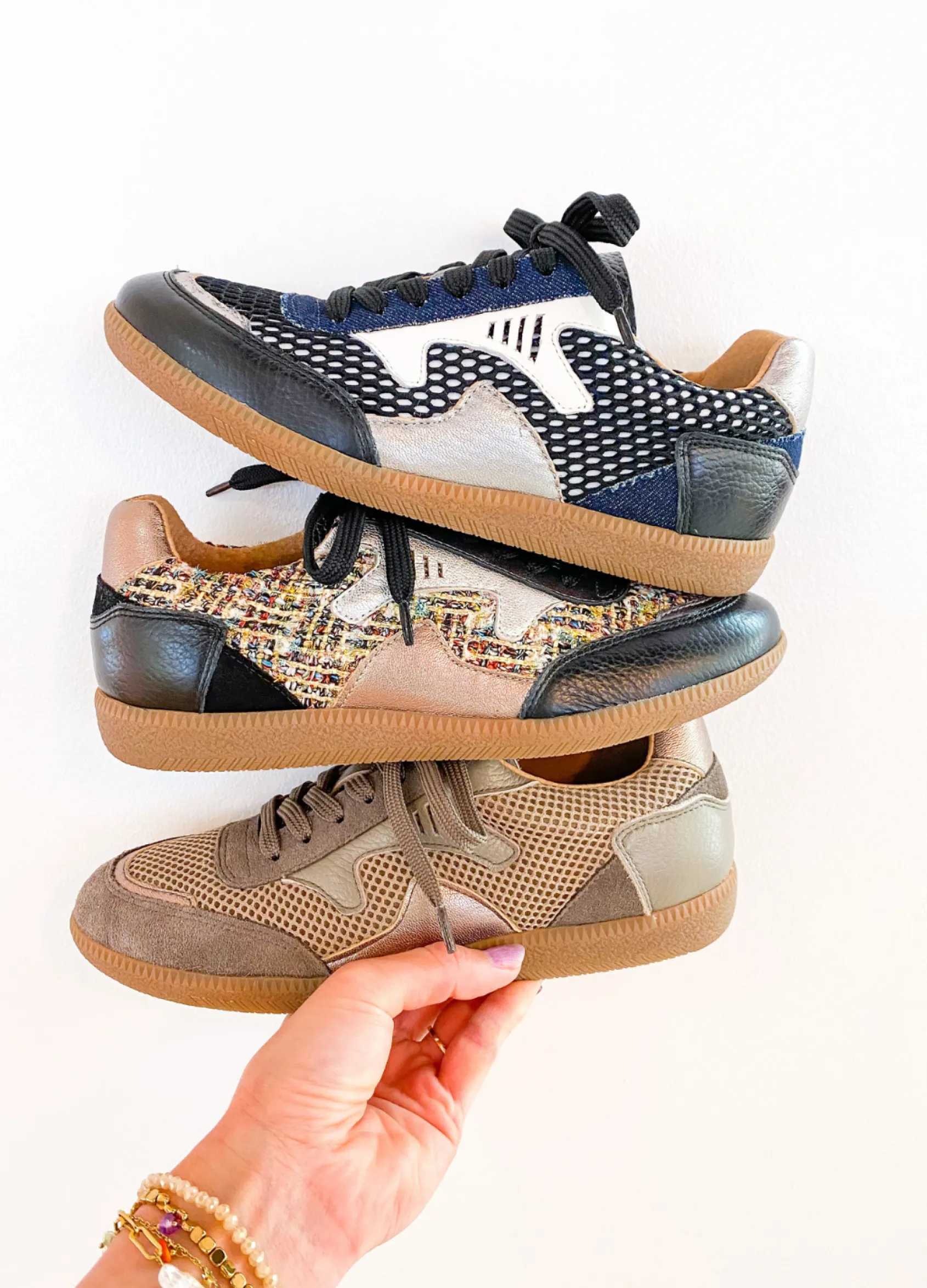 ISELLE mesh - Sneakers | Elefante / Stone
