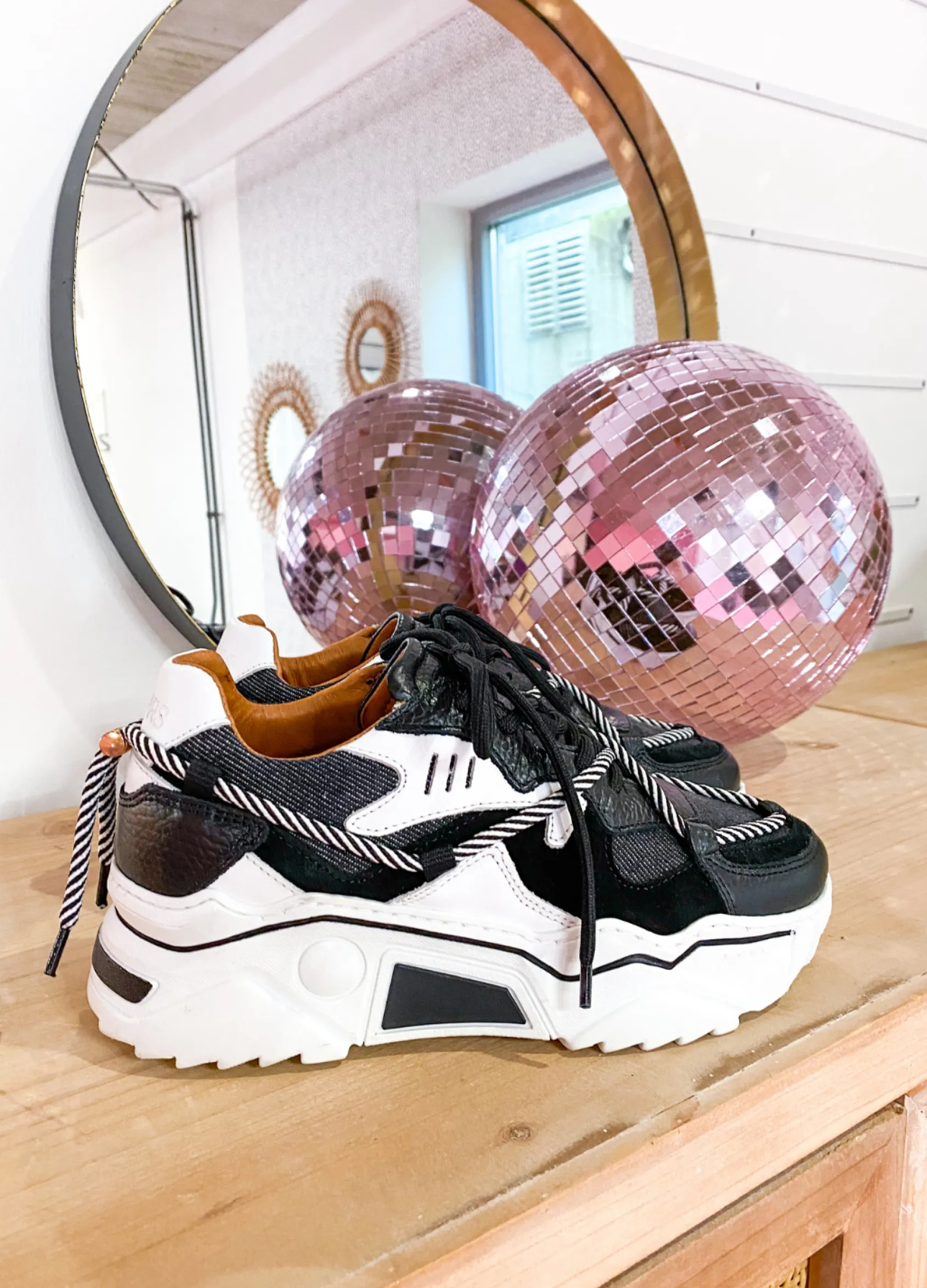 JUPITER denim - Sneakers | Black / White