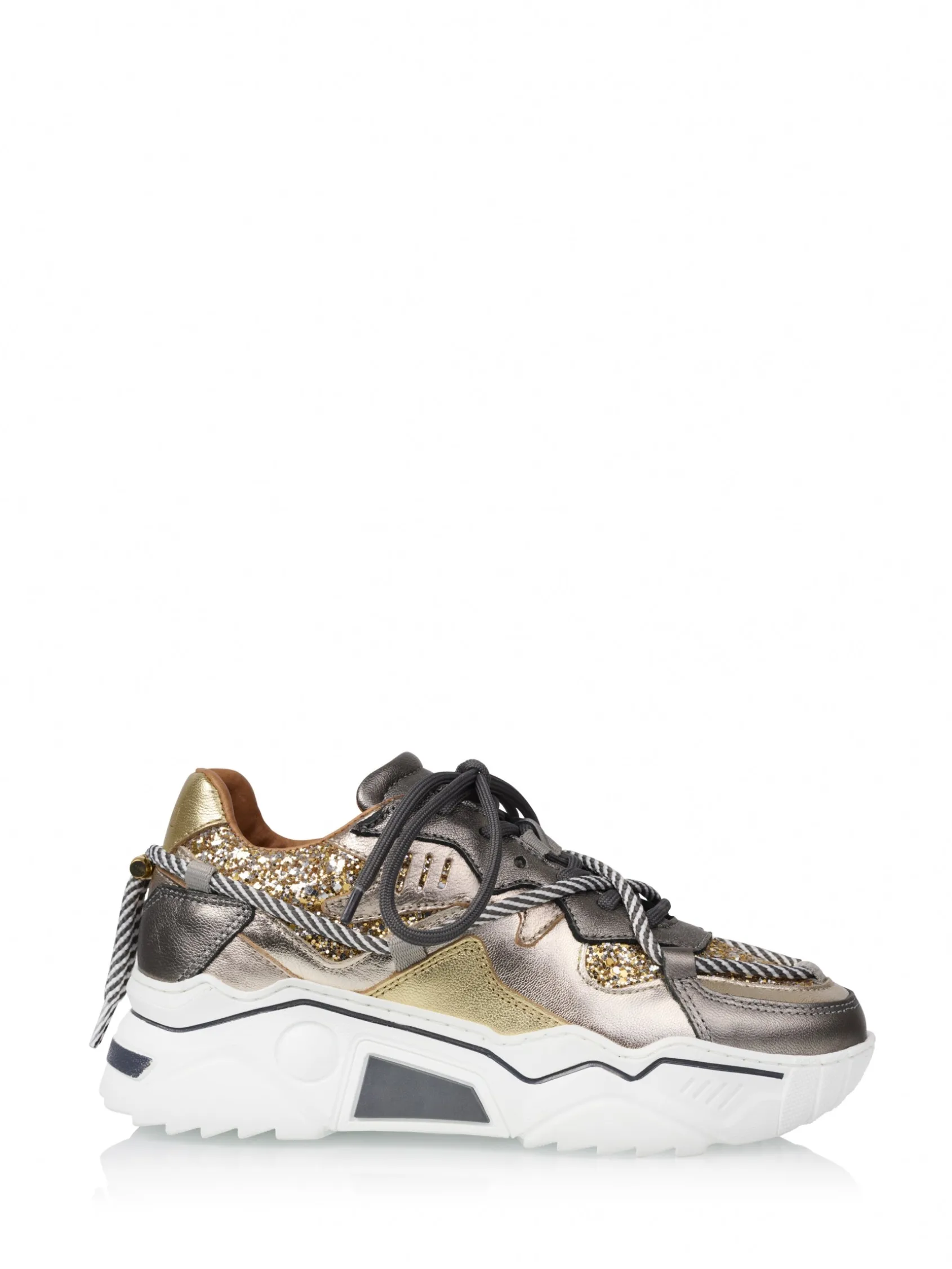 JUPITER glitter - Sneakers | Silver / Champagne
