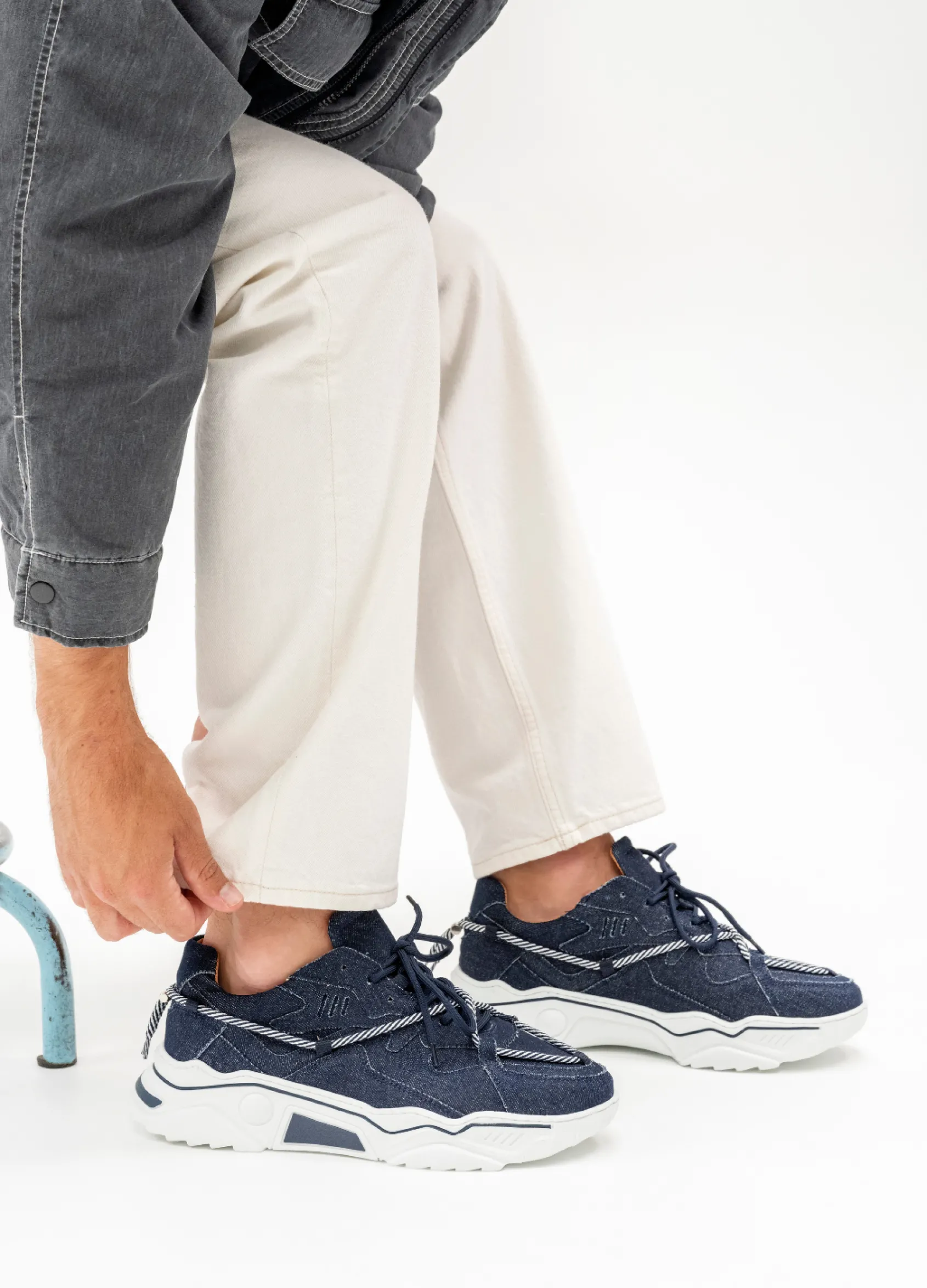 JUPITER MEN DENIM - Sneakers | Dark Blue / Jeans