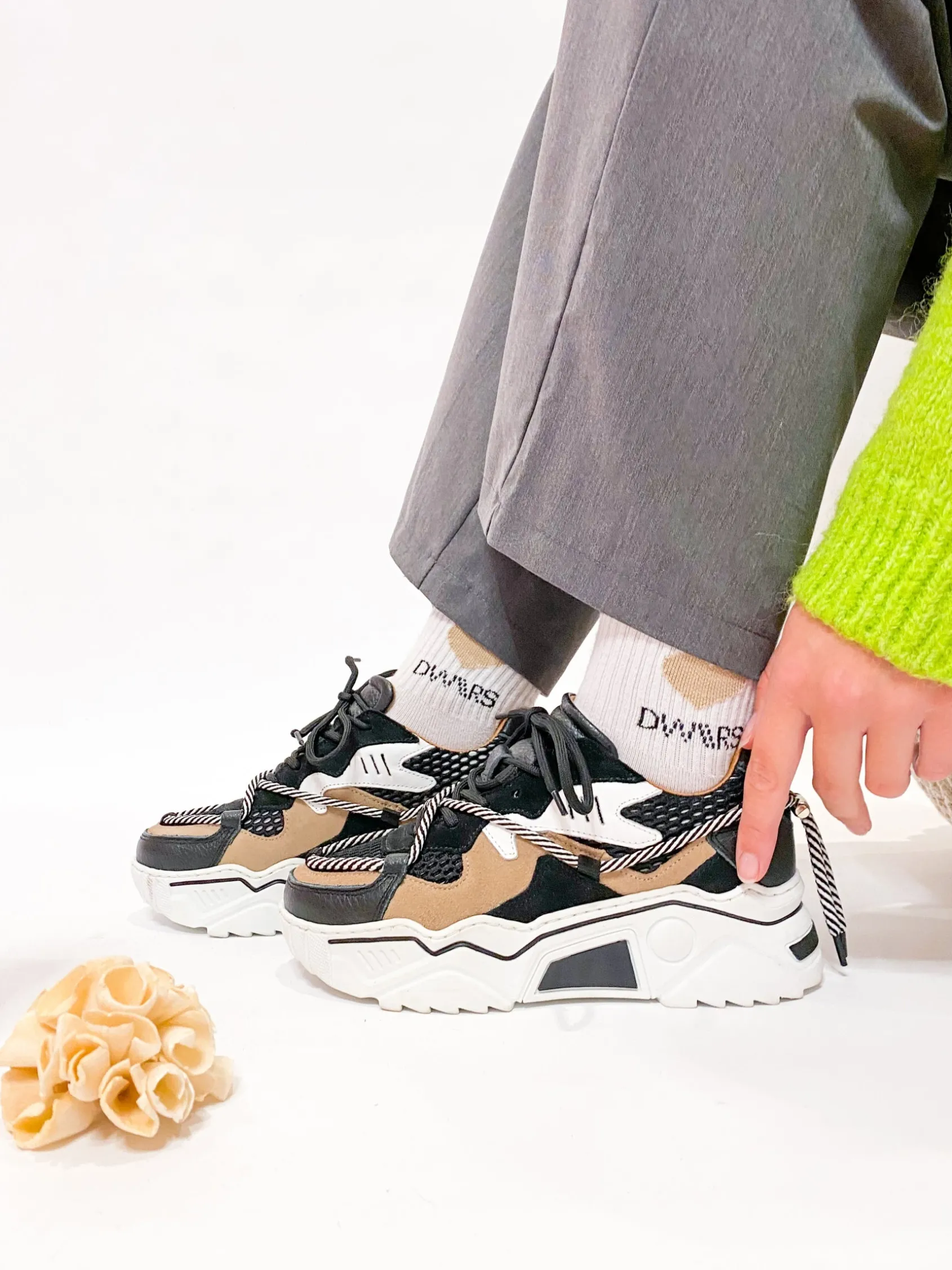 JUPITER mesh - Sneakers | Black / White