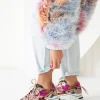 JUPITER tweed - Sneakers | Beige / Fuchsia