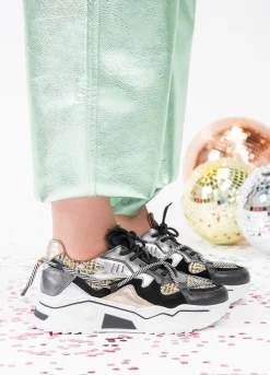 JUPITER tweed - Sneakers | Black / Stone