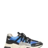 LOS ANGELES leer - Sneakers | Kobalt / Steel