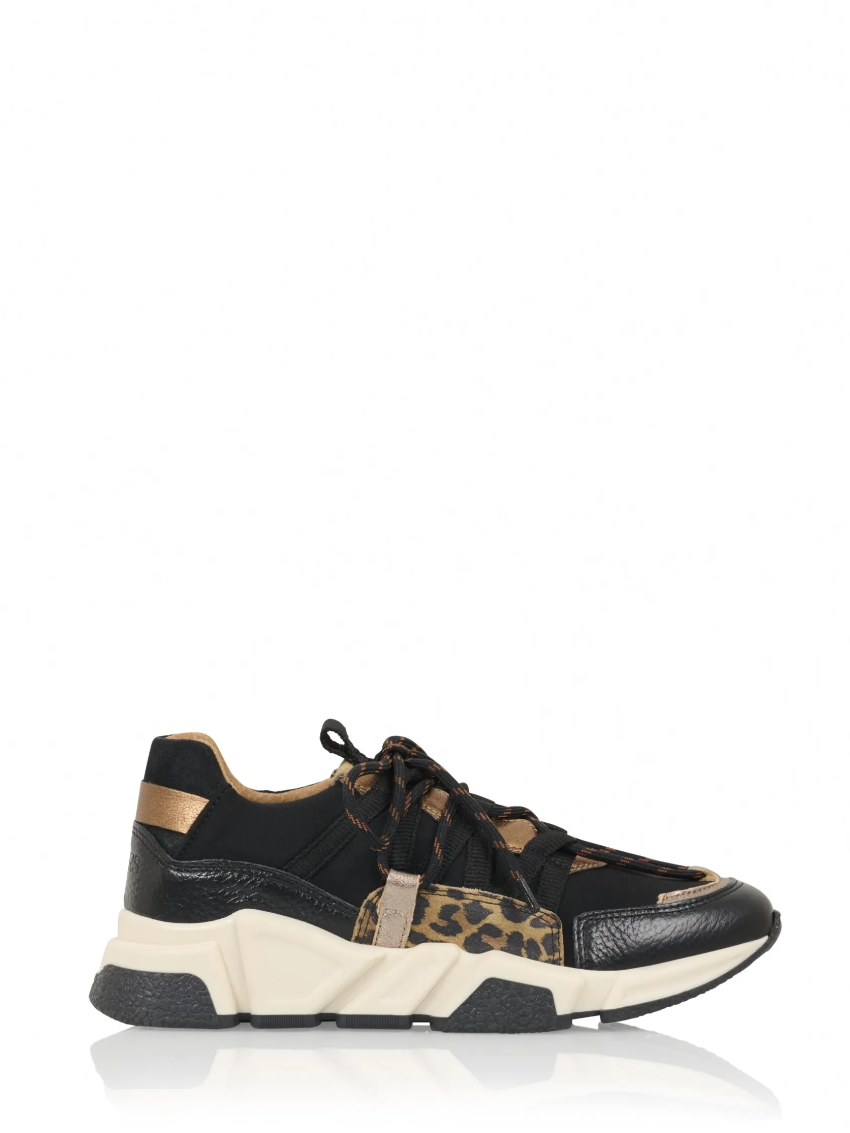 LOS ANGELES leopard - Sneakers | Black / Cognac