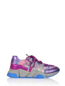 LOS ANGELES teddy - Sneakers | Purple / Grey