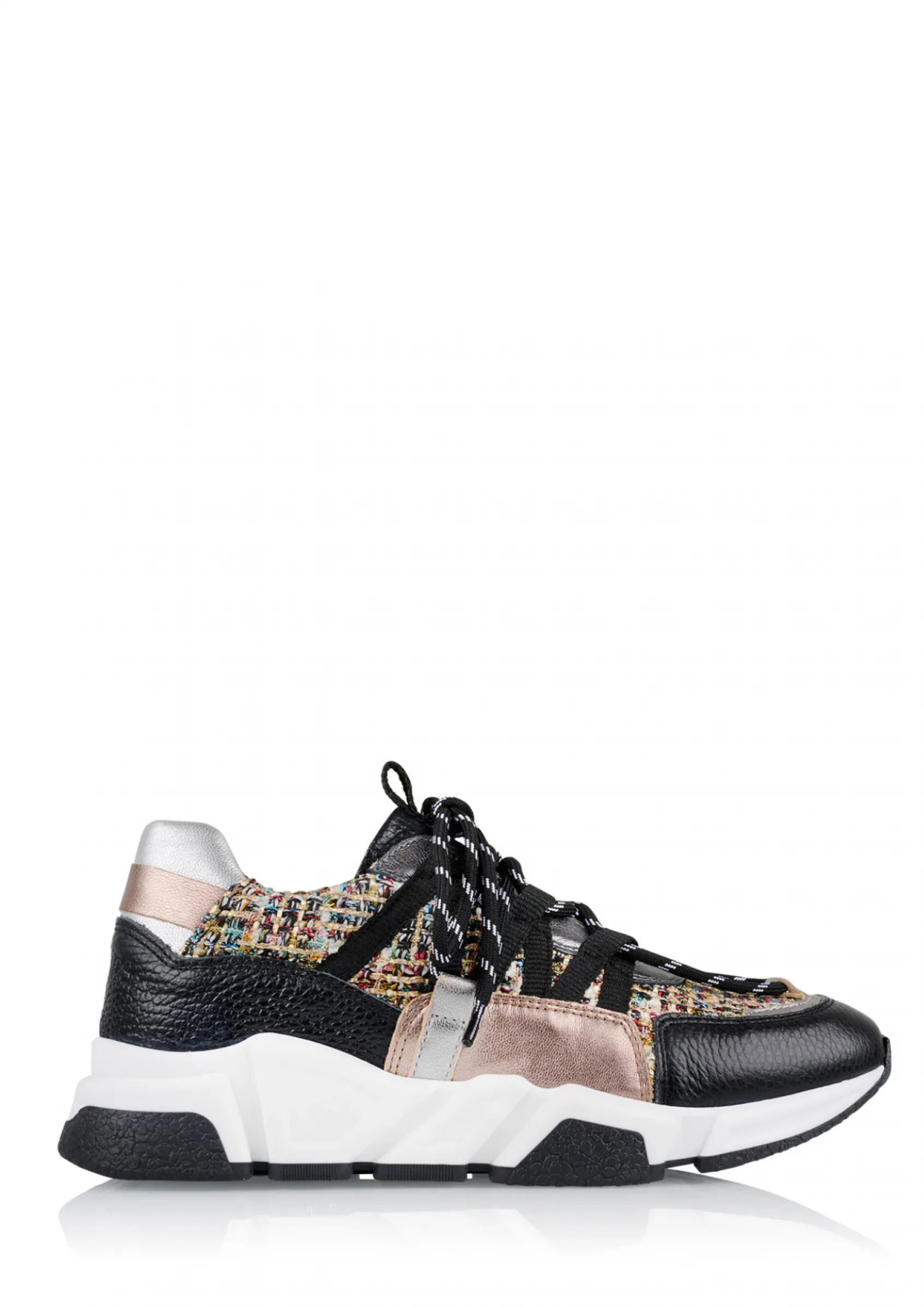 LOS ANGELES tweed - Sneakers | Black / Stone