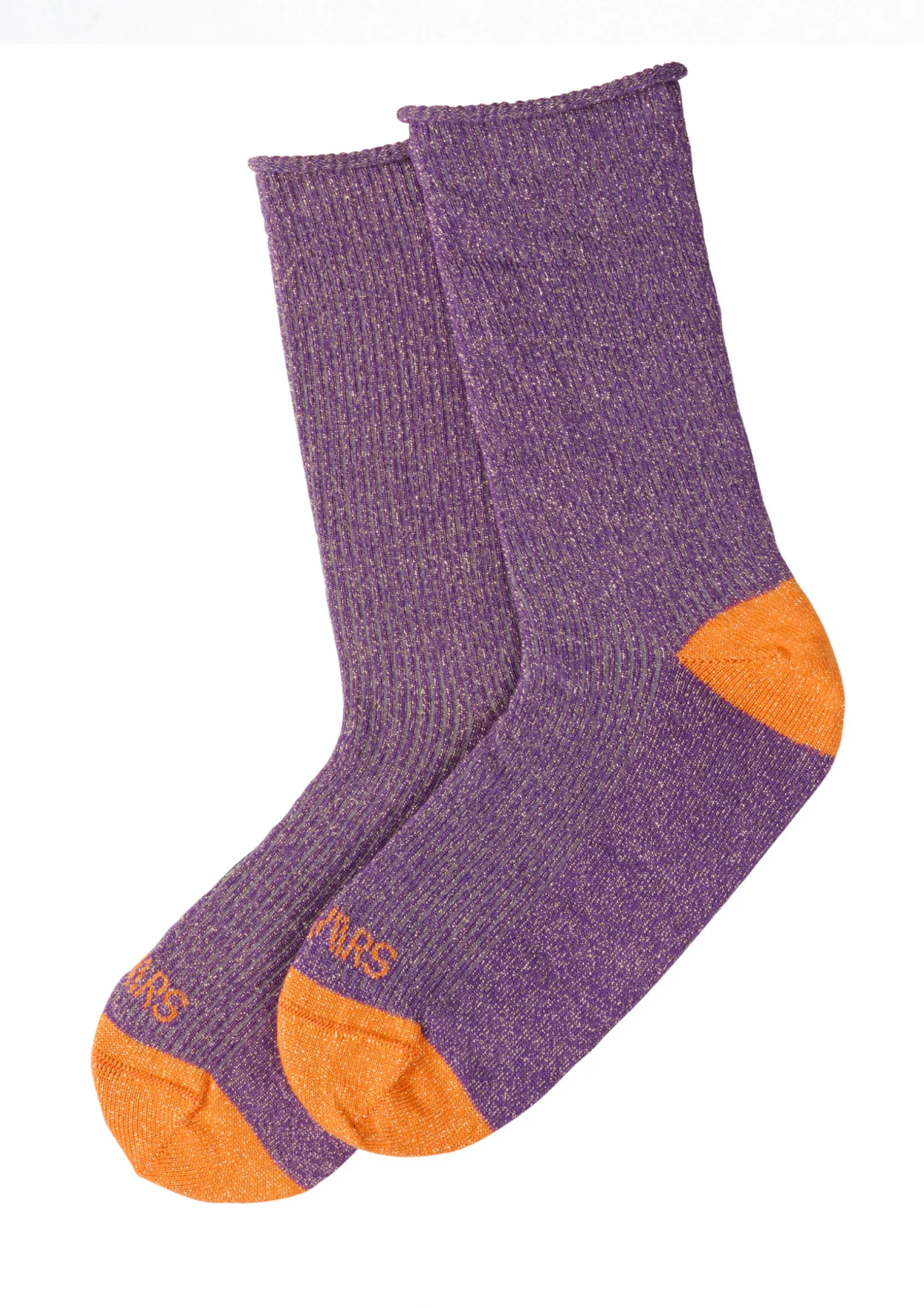 LOU SOCKS - Sokken | Purple / Orange