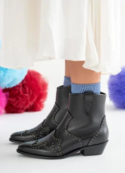 LYON studs - Westernboots | Black