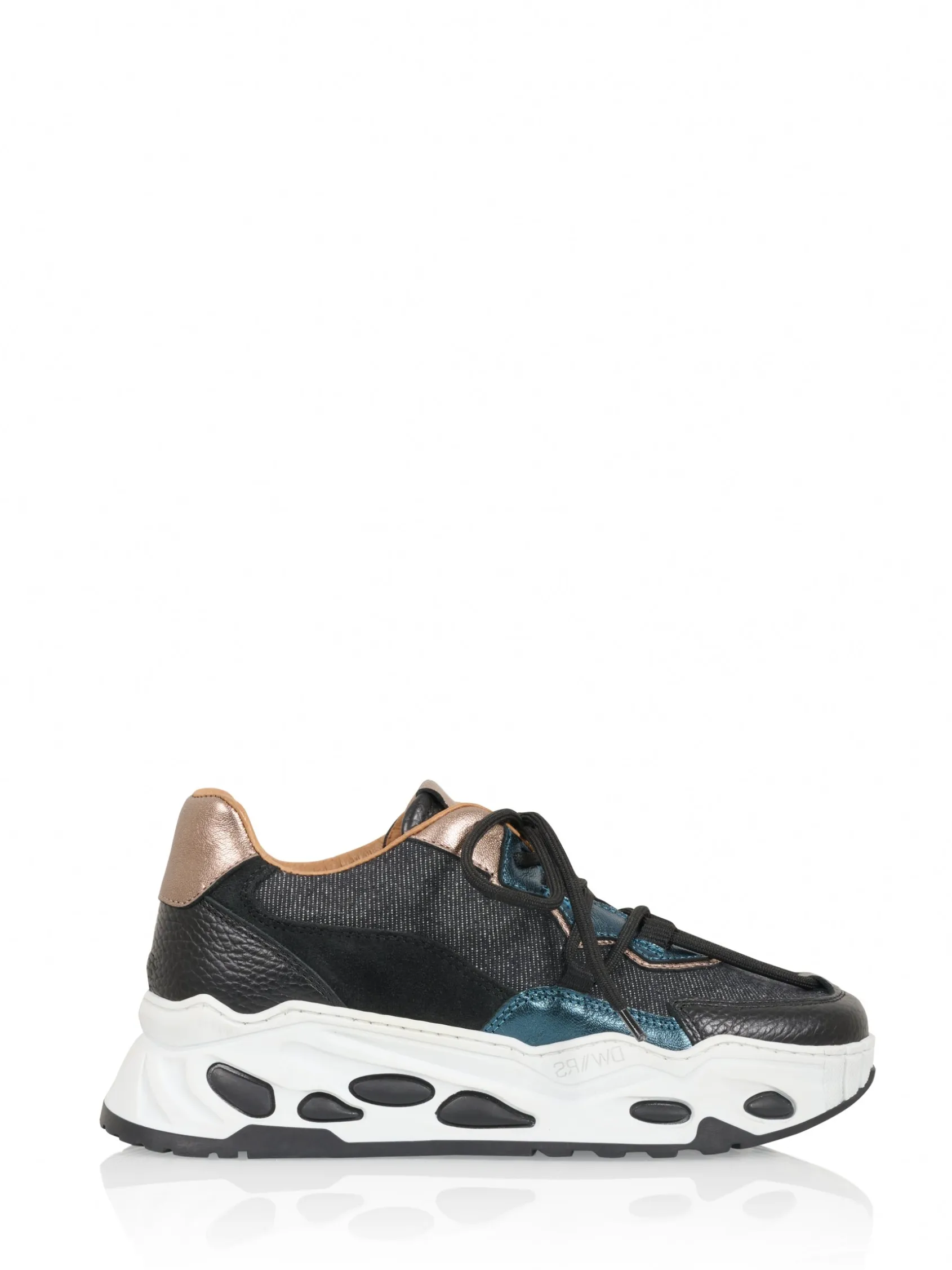 NEPTUNUS denim - Sneakers | Black / Cipra