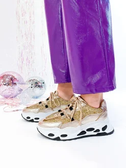 NEPTUNUS glitter - Sneakers | Gold