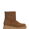OSLO suede - Bikerboots | Cognac