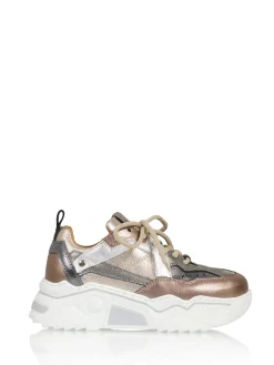 PLUTO KIDS metallic - Sneakers | Stone / Cipra