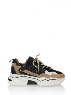 PLUTO mesh - Sneakers | Black / Beige