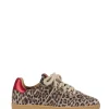 POONA leopard - Sneakers | Beige / Red