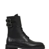 RUBY leer - Bikerboots | Black
