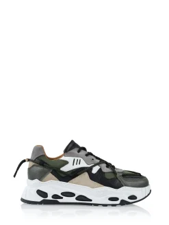 SATURNUS MEN - Sneakers | Army / Black