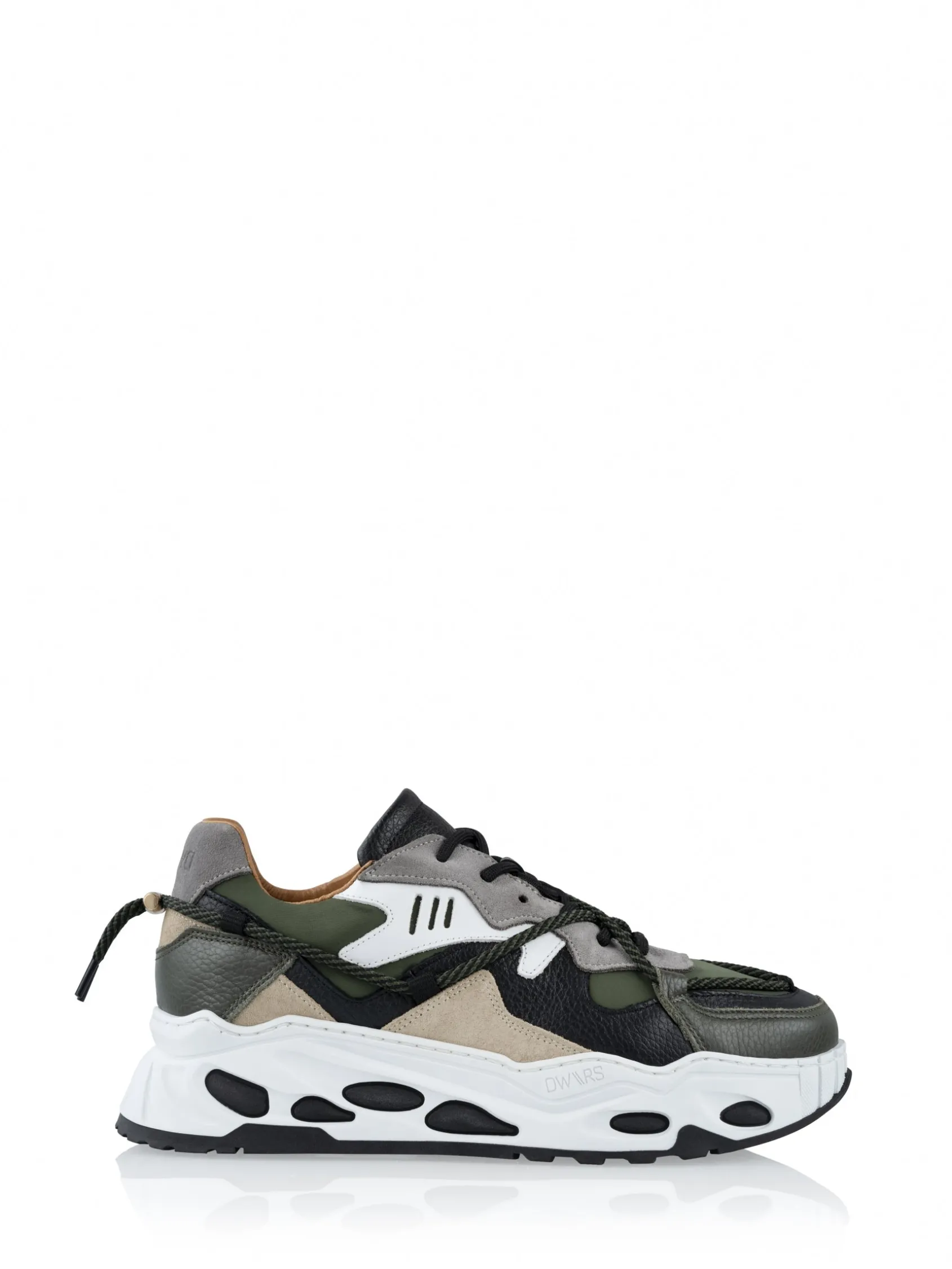 SATURNUS MEN - Sneakers | Army / Black