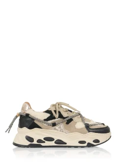 SATURNUS teddy - Sneakers | Black / Off white