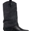 SHETLAND denim - Westernboots | Black