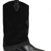 SHETLAND suede - Westernboots | Black