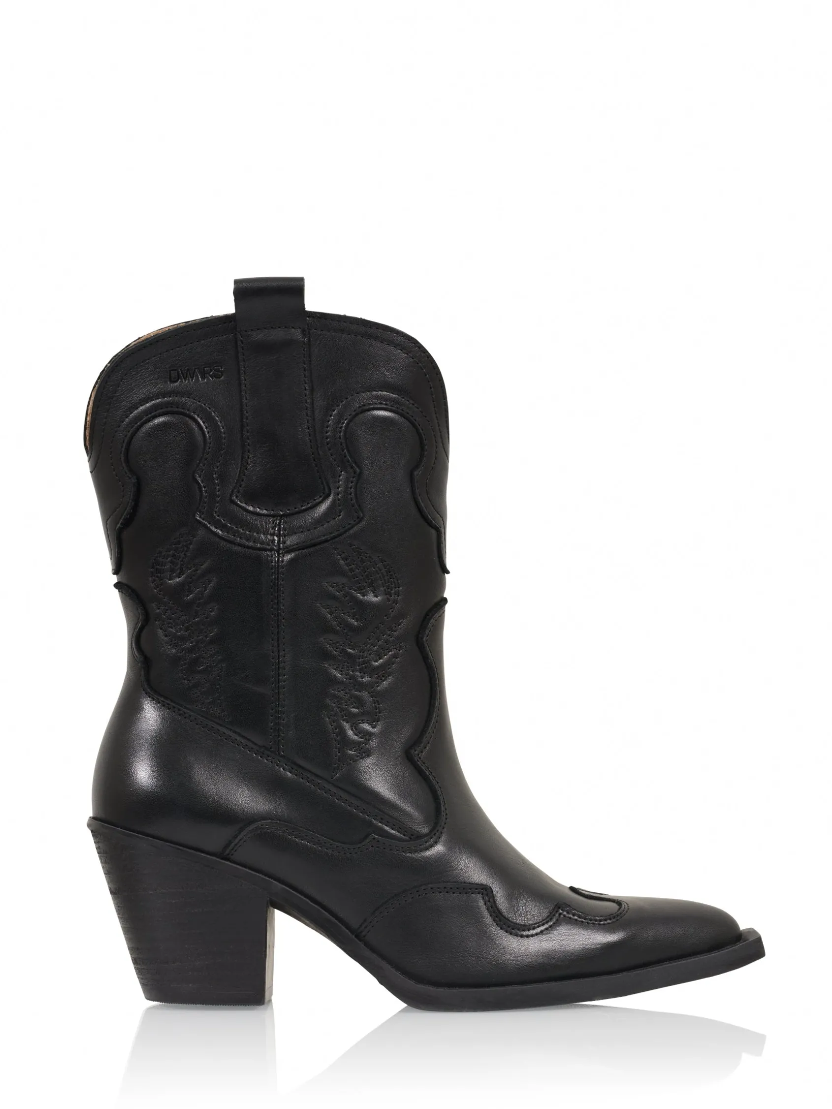 SILVI leer - Westernlaars | Black