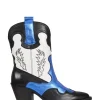 SILVI metallic - Westernlaarzen | Black / Kobalt