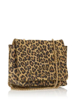 SPEZIA leopard - Tassen | Cognac / Black