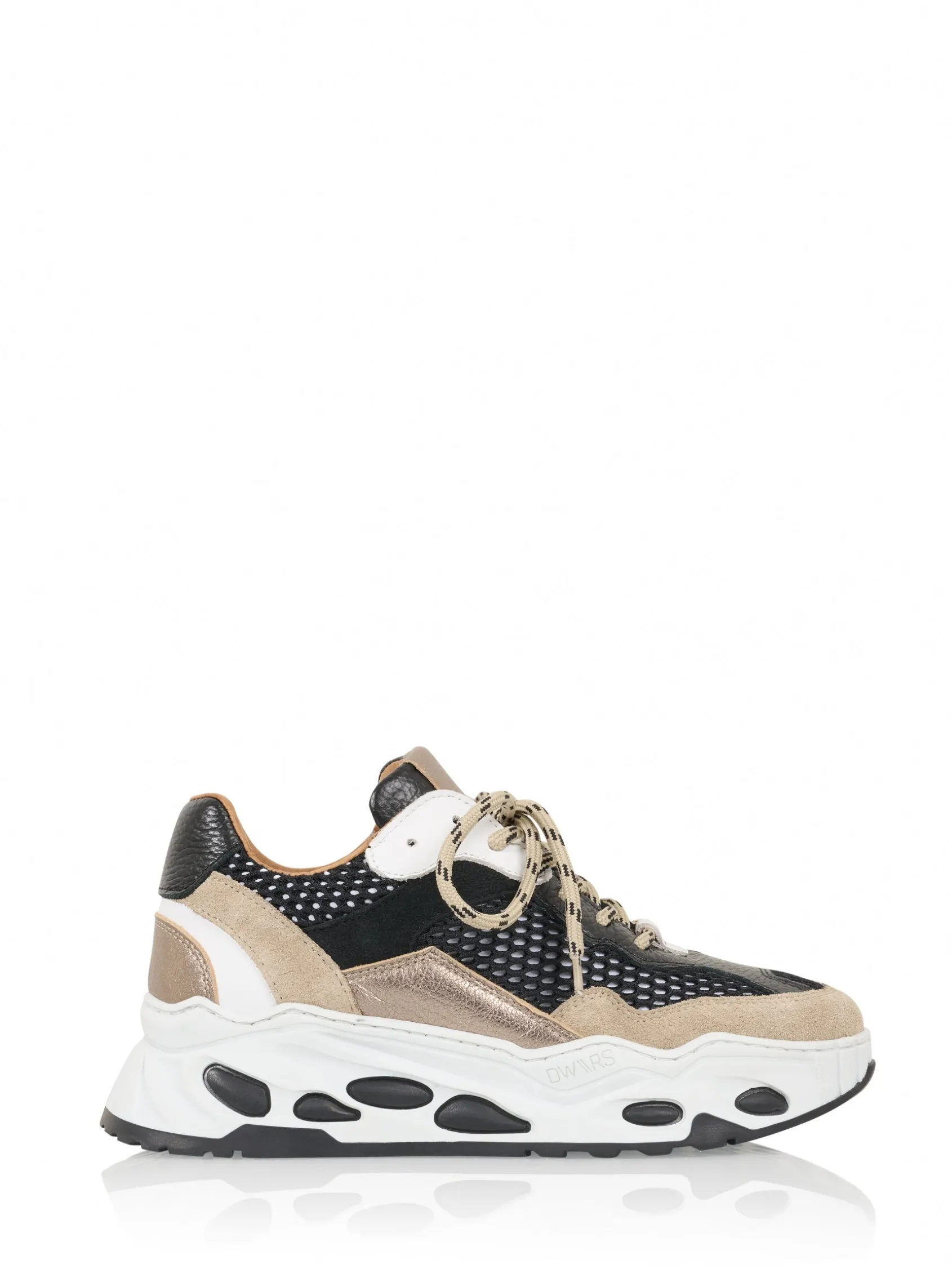URANUS mesh - Sneakers | Black / Beige