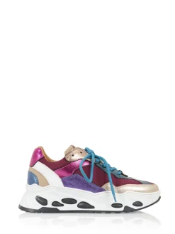 URANUS metallic - Sneakers | Bordeaux / Multi
